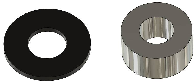 A black and silver circular object

AI-generated content may be incorrect.