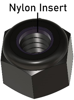 A black nut with a black thread
AI-generated content may be incorrect.