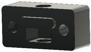 A black rectangular object with holes

AI-generated content may be incorrect.