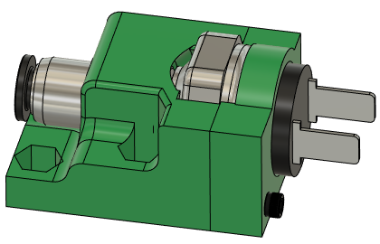 A green and silver mechanical device

AI-generated content may be incorrect.